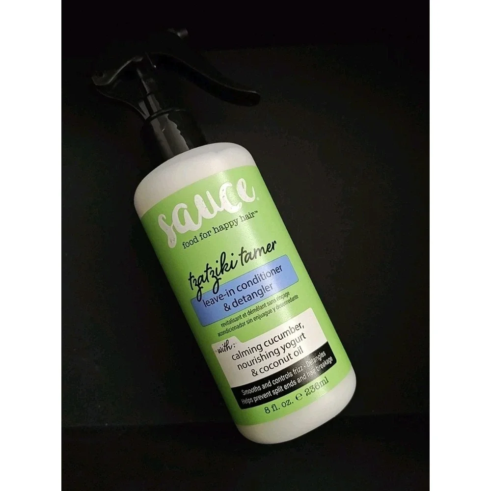 Sauce Beauty Tzatziki Tamer Leave-In Hair‎ Conditioner & Detangler Taming Spray